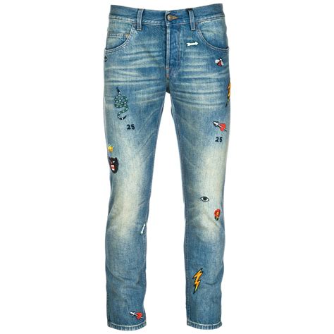 fake gucci embroidered jeans|are Gucci jeans real.